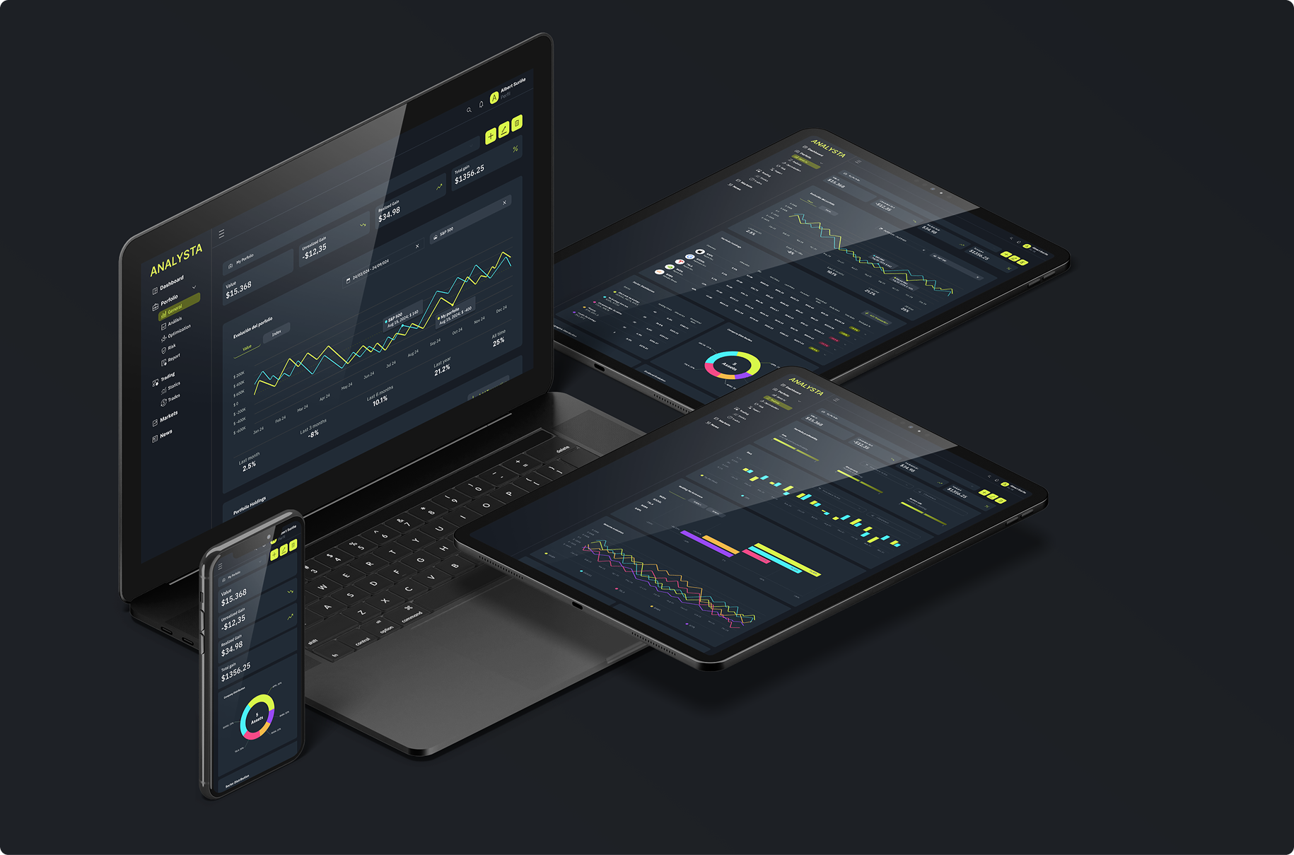 Analysta project screenshot